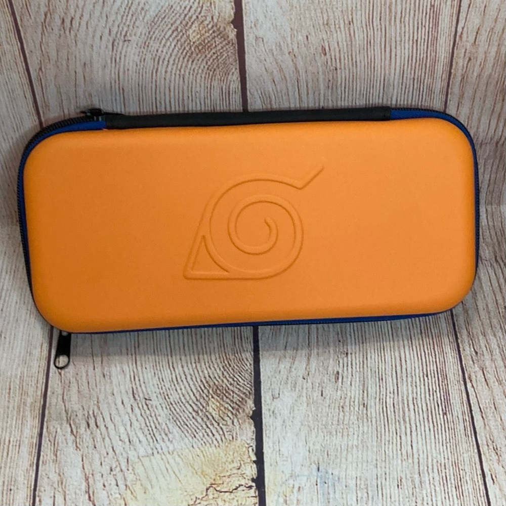 Nintendo Switch Travel Case Orange & Cobalt Blue Naruto Brand
